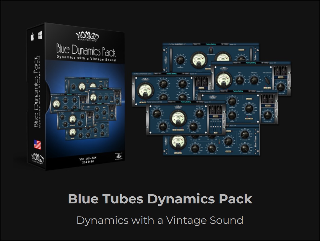 Nomad Factory Blue Tubes Dynamics Pack